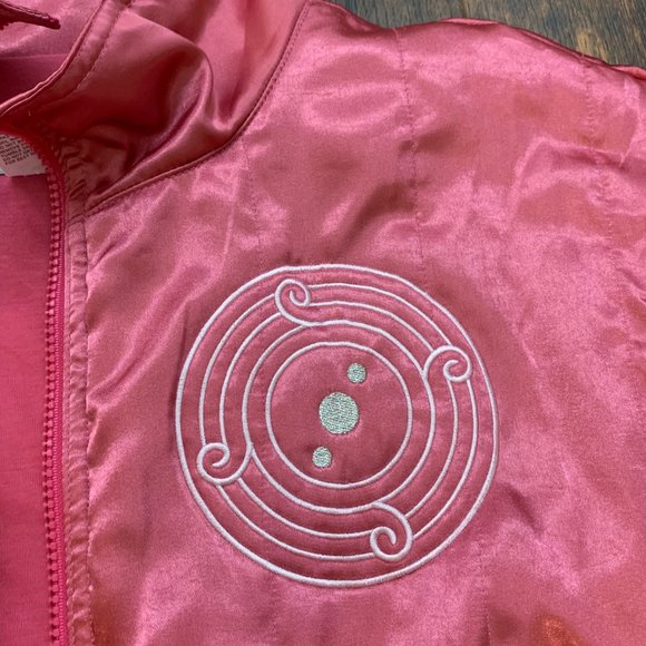 Amazing Vintage Pink 80s embroidered Jacket - Picture 8 of 8